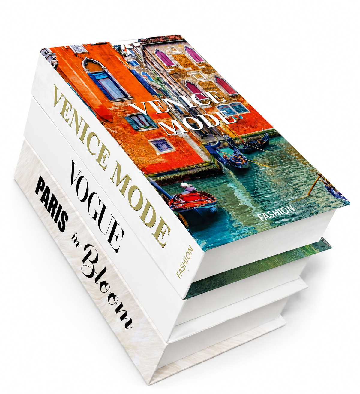 Paris in Bloom Decorative Dummy Book Cover – Luxury Home Décor