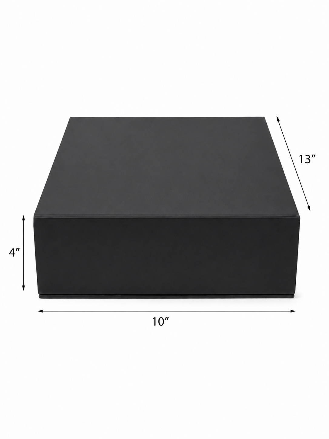 Premium Black Gift Box with Custom Compartments – Luxury Gift Packaging Bo