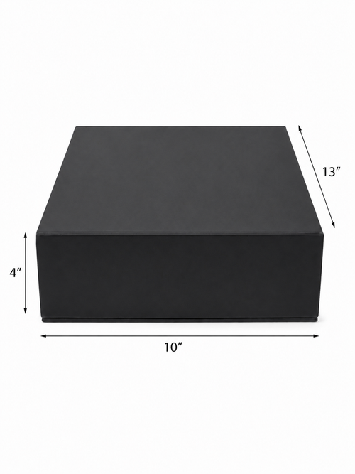 Premium Black Gift Box with Custom Compartments – Luxury Gift Packaging Bo