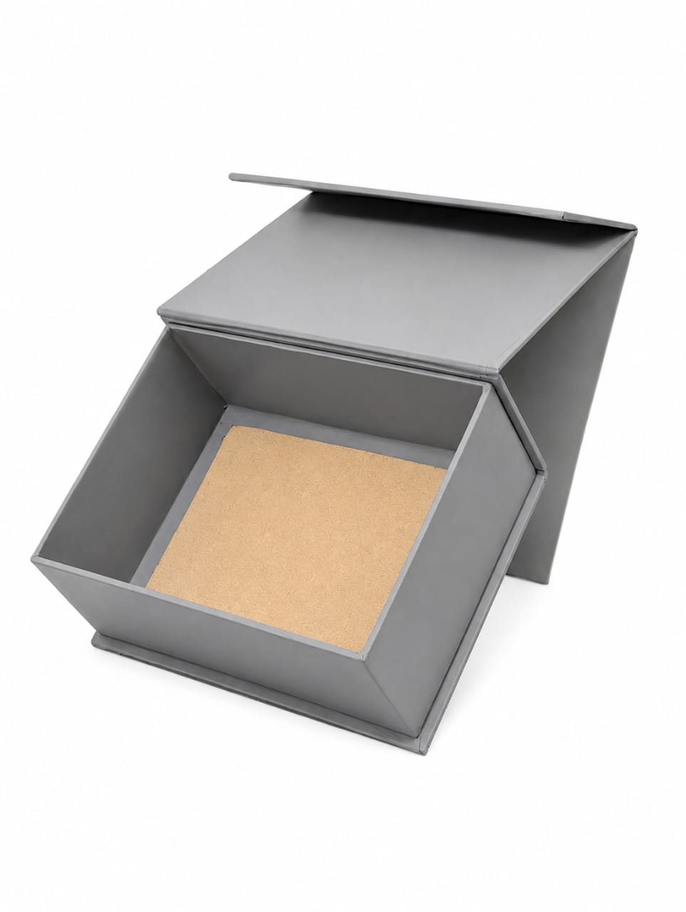 Premium Grey Gift Box – Elegant Reusable Gift Packaging Box
