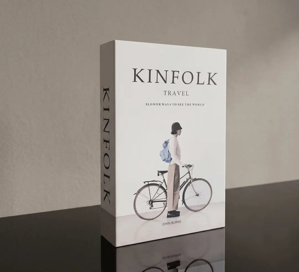 Kinfolk Travel Decorative Dummy Book – Luxury Home Décor